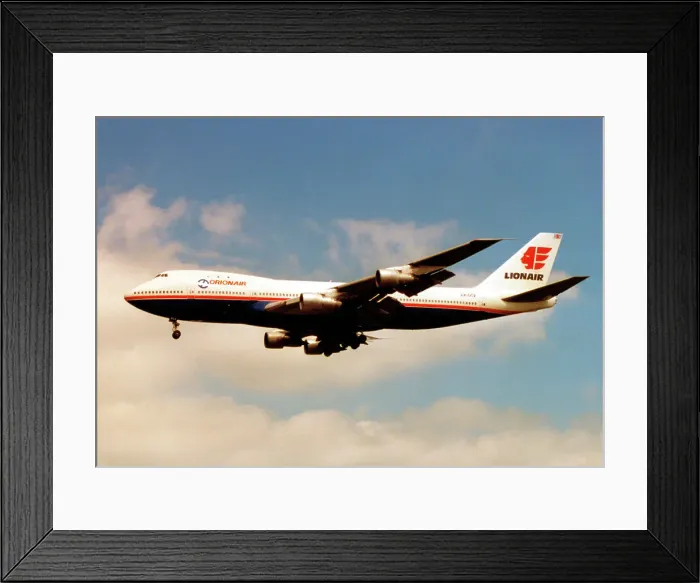 Framed Print : Boeing 747-121 LX-GCV Framed Print : Boeing 747-121 LX-GCV