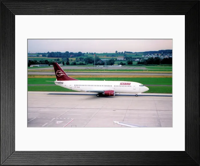 Framed Print : Boeing 737-3Q8 TF-ELN Framed Print : Boeing 737-3Q8 TF-ELN