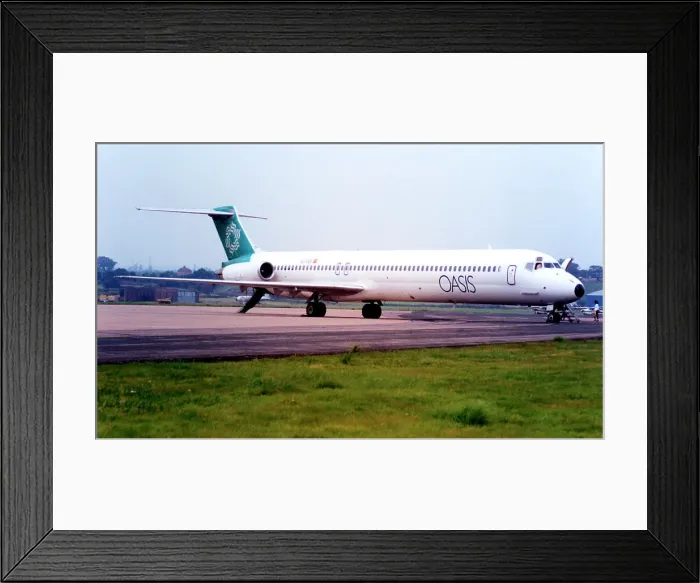 Framed Print : McDonnell Douglas MD-83 EC-FEB Framed Print : McDonnell Douglas MD-83 EC-FEB