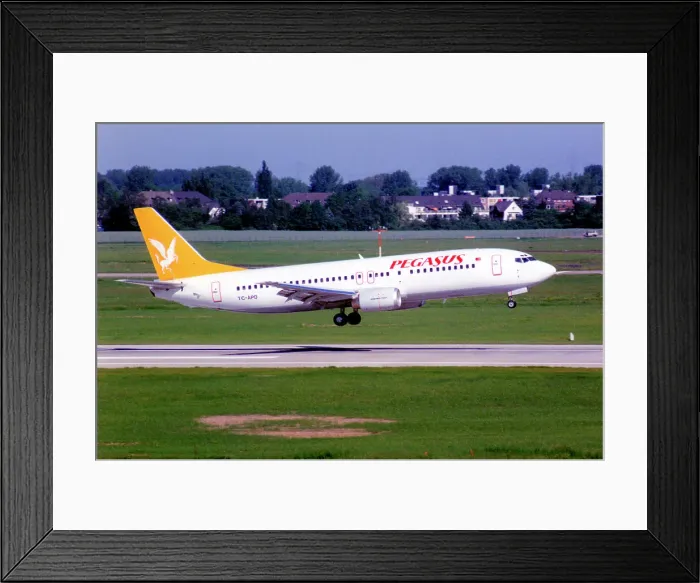 Framed Print : Boeing 737-42R TC-APD Framed Print : Boeing 737-42R TC-APD