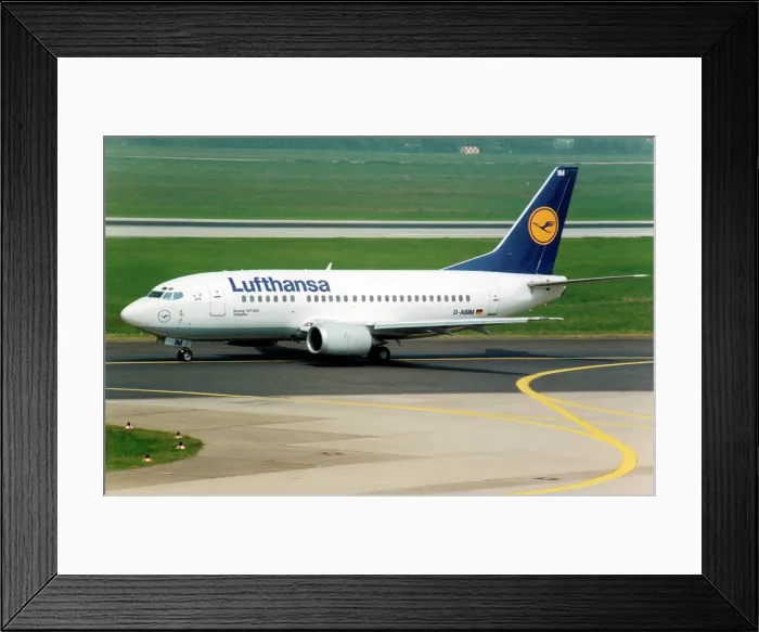 Framed Print : Boeing 737-530 D-ABIM Salzgitter Framed Print : Boeing 737-530 D-ABIM Salzgitter