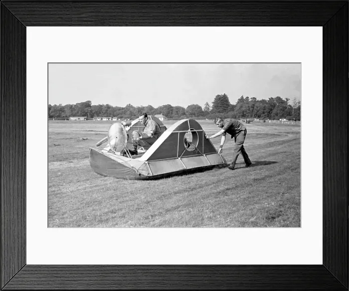 Framed Print : Home-made hovercraft Framed Print : Home-made hovercraft
