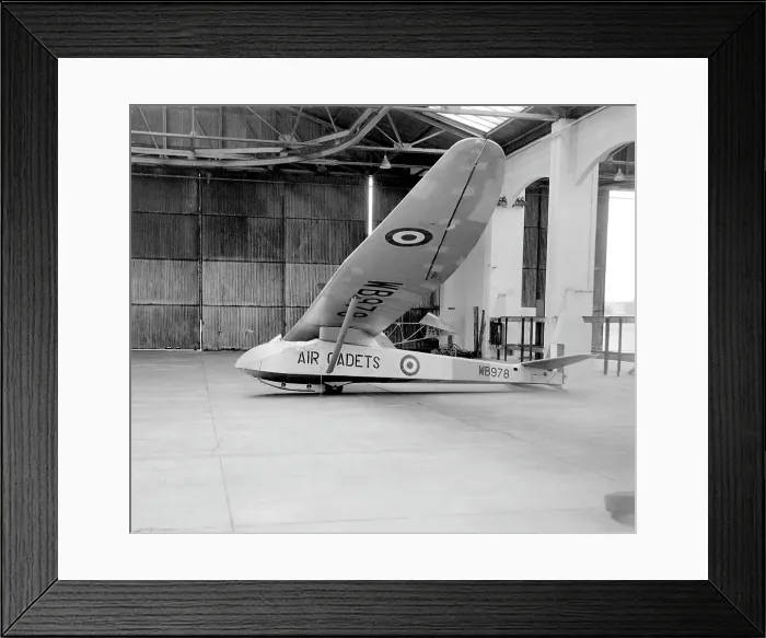 Framed Print : Slingsby T.21b Sedbergh TX.1 WB978 Framed Print : Slingsby T.21b Sedbergh TX.1 WB978