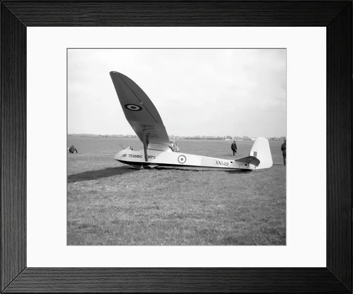 Framed Print : Slingsby T.21b Sedbergh TX.1 XN148 Framed Print : Slingsby T.21b Sedbergh TX.1 XN148