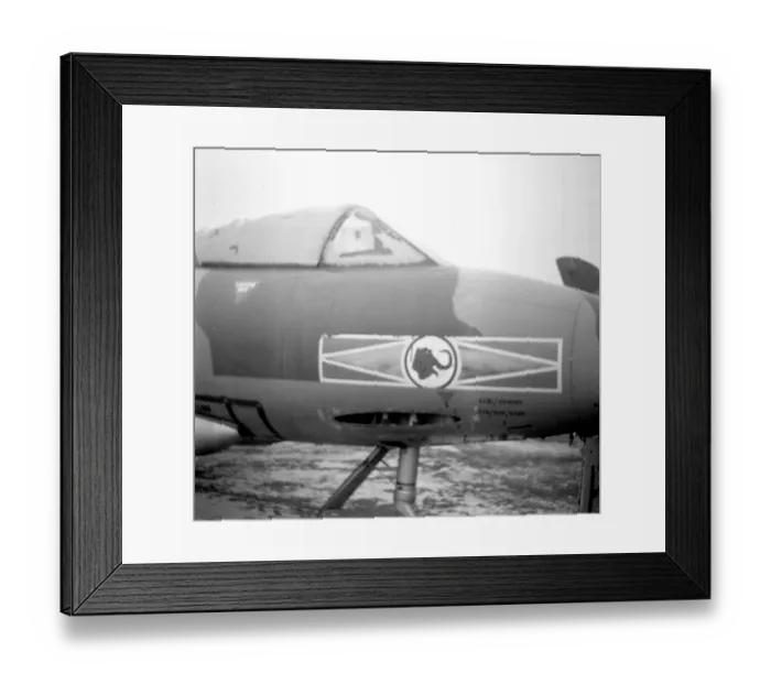 Framed Print : Hawker Hunter F.4 XF298 Framed Print : Hawker Hunter F.4 XF298