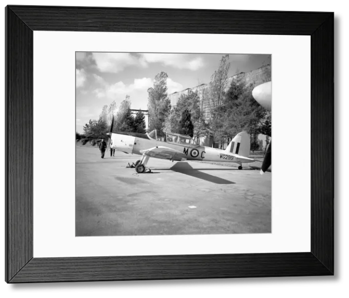 Framed Print : de Havilland Chipmunk T.10 WG299 Framed Print : de Havilland Chipmunk T.10 WG299