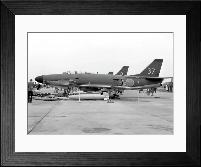 Framed Print : SAAB A32A Lansen 32116 - 37 Framed Print : SAAB A32A Lansen 32116 - 37