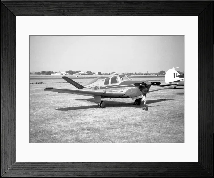 Framed Print : Beech B35 Bonanza OO-MPH Framed Print : Beech B35 Bonanza OO-MPH