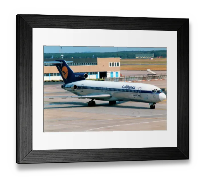 Framed Print : Boeing 727-200 D-ABKP Krefeld Framed Print : Boeing 727-200 D-ABKP Krefeld