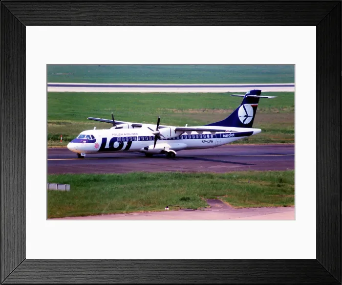 Framed Print : ATR 72 SP-LFH Framed Print : ATR 72 SP-LFH
