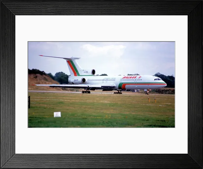 Framed Print : Tupolev Tu-154A LZ-BTG Framed Print : Tupolev Tu-154A LZ-BTG