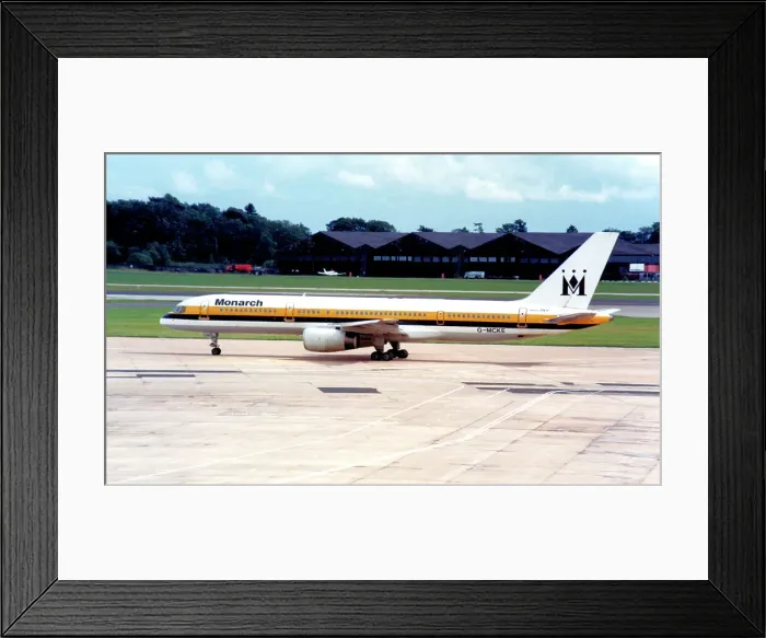 Framed Print : Boeing 757-200 G-MCKE Framed Print : Boeing 757-200 G-MCKE