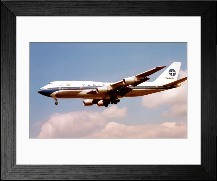Framed Print : Boeing 747-300 PP-VOC Framed Print : Boeing 747-300 PP-VOC