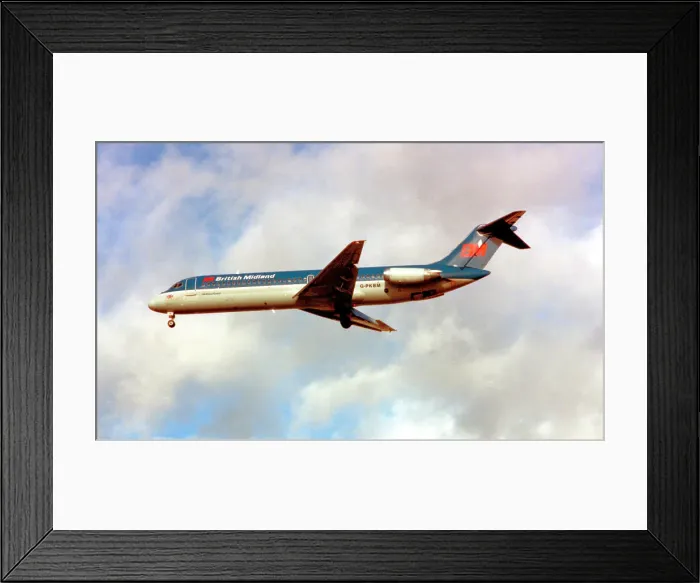 Framed Print : McDonnell Douglas DC-9 G-PKBM Framed Print : McDonnell Douglas DC-9 G-PKBM