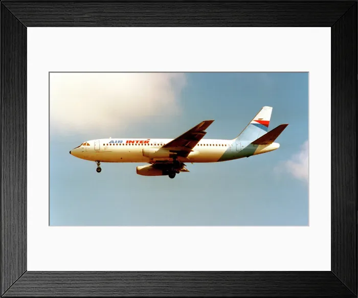 Framed Print : Dassault Mercure 100 F-BTTG Framed Print : Dassault Mercure 100 F-BTTG