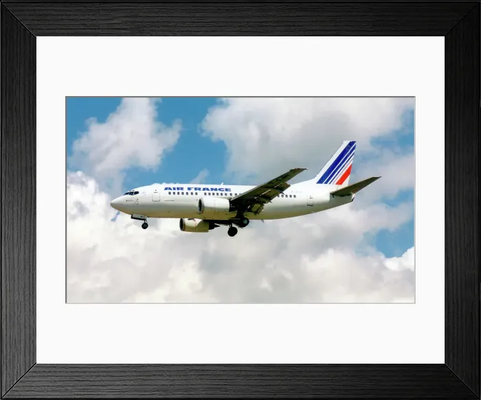 Framed Print : Boeing 737-500 F-GJNY Framed Print : Boeing 737-500 F-GJNY