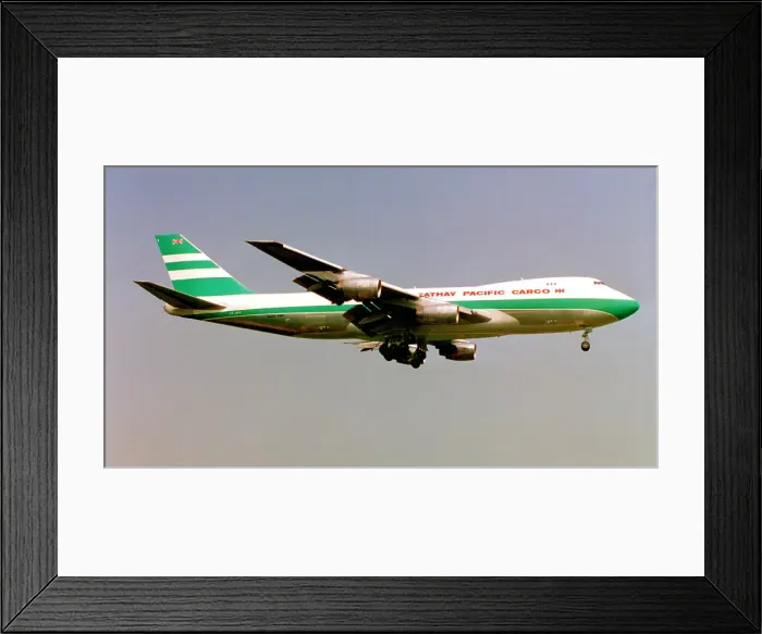 Framed Print : Boeing 747-200 VR-HVZ Framed Print : Boeing 747-200 VR-HVZ