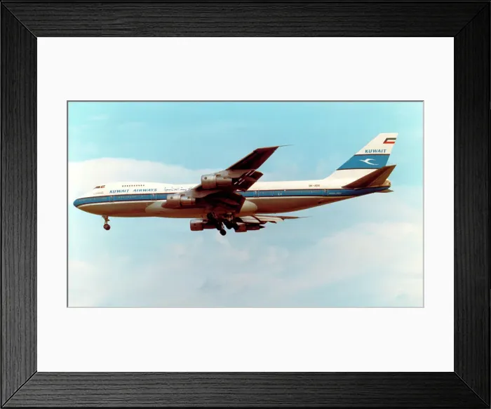 Framed Print : Boeing 747-200 9K-ADA Al-Sabahiya Framed Print : Boeing 747-200 9K-ADA Al-Sabahiya
