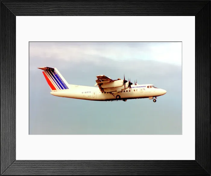 Framed Print : de Havilland Canada DHC-7 G-BRYC City of London Framed Print : de Havilland Canada DHC-7 G-BRYC City of London