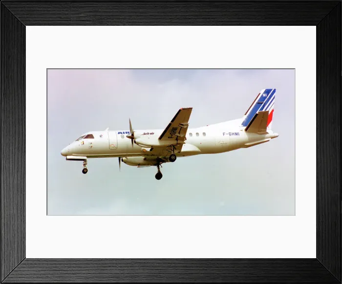 Framed Print : SAAB 340A F-GHMI Framed Print : SAAB 340A F-GHMI
