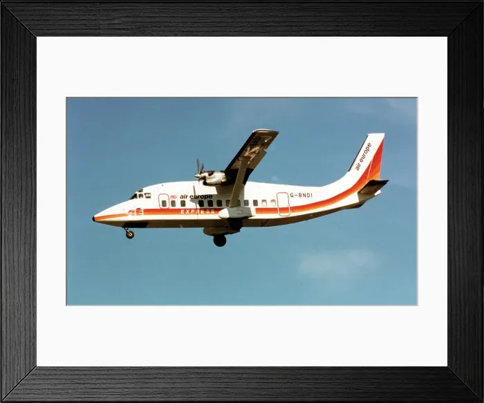 Framed Print : Short SD.3-60 G-BNDI Framed Print : Short SD.3-60 G-BNDI