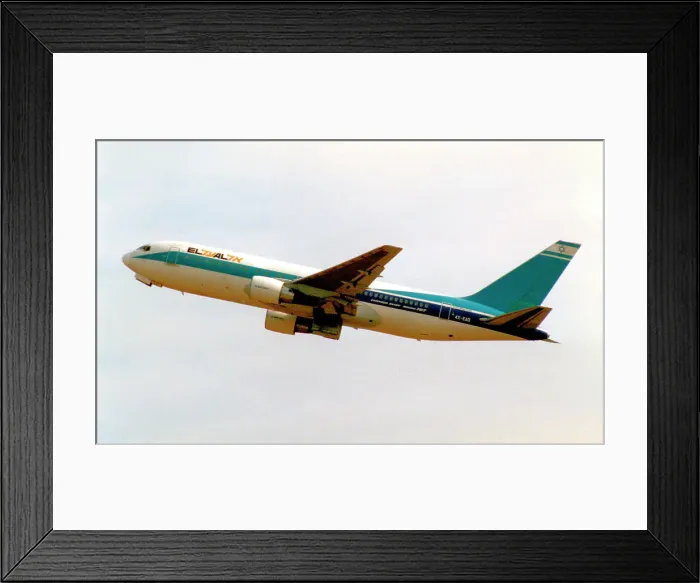 Framed Print : Boeing 767-200 4X-EAD Framed Print : Boeing 767-200 4X-EAD