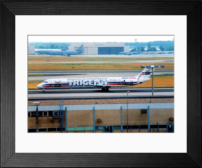 Framed Print : McDonnell Douglas MD-83 D-ALLE Framed Print : McDonnell Douglas MD-83 D-ALLE