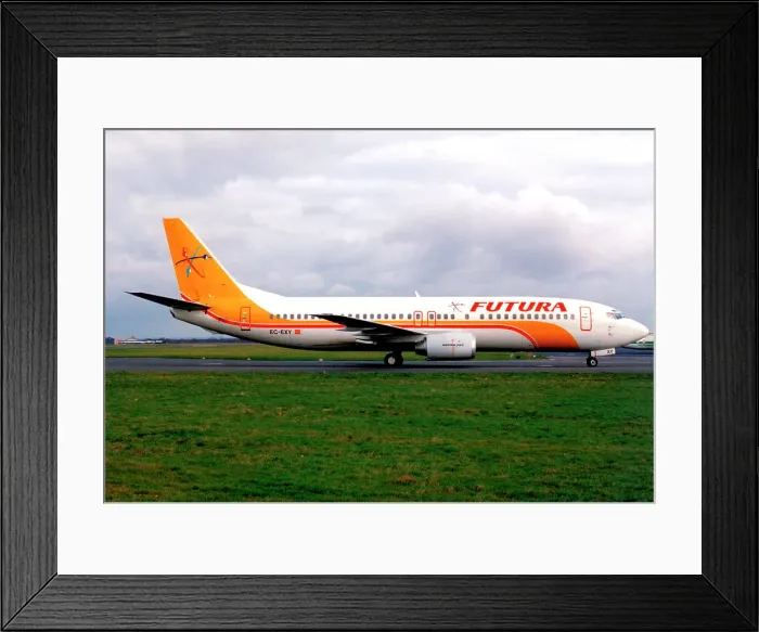 Framed Print : Boeing 737-400 EC-EXY Framed Print : Boeing 737-400 EC-EXY
