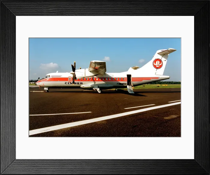Framed Print : ATR 42-312 F-WWEC Framed Print : ATR 42-312 F-WWEC