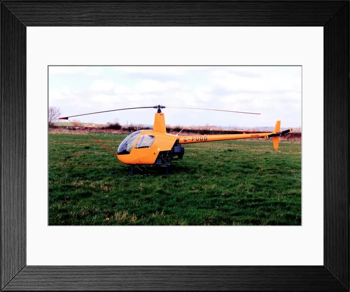 Framed Print : Robinson R22 Beta G-PUDD Framed Print : Robinson R22 Beta G-PUDD