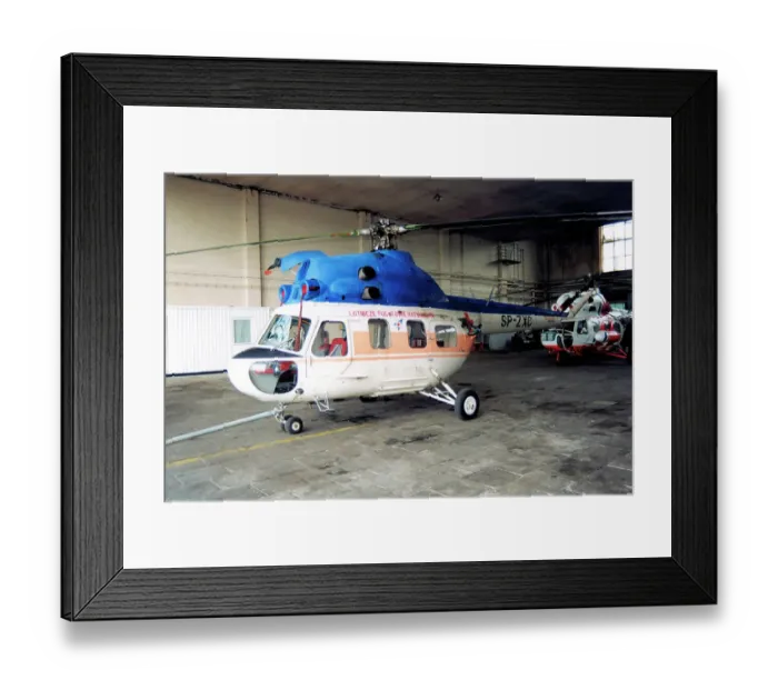 Framed Print : PZL-Swidnik 2 SP-ZXC Framed Print : PZL-Swidnik 2 SP-ZXC