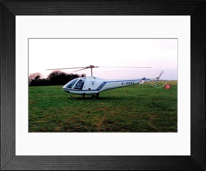 Framed Print : Enstrom 280FX Shark G-ODSC Framed Print : Enstrom 280FX Shark G-ODSC
