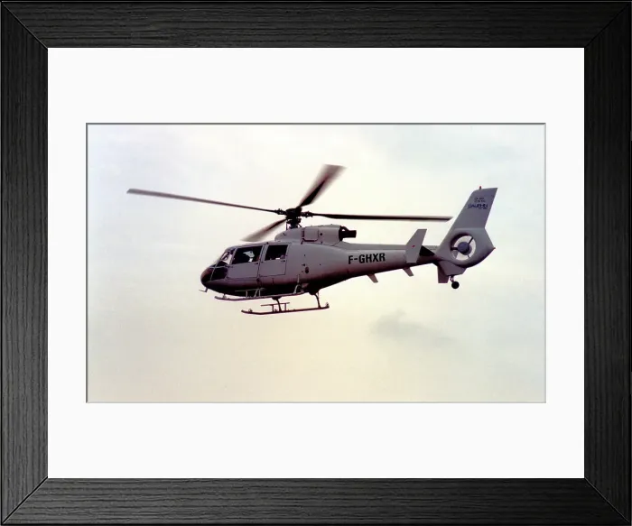 Framed Print : Aerospatiale SA.360C Dauphin F-GHXR Framed Print : Aerospatiale SA.360C Dauphin F-GHXR