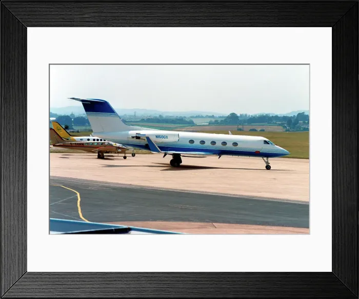 Framed Print : Grumman G-1159A Gulfstream III N150GX Framed Print : Grumman G-1159A Gulfstream III N150GX