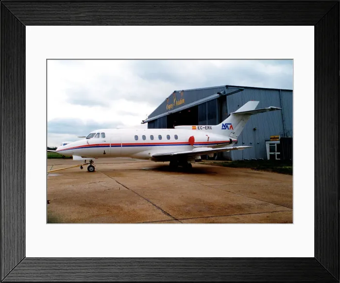 Framed Print : Hawker Siddeley HS.125-600B EC-ERX Framed Print : Hawker Siddeley HS.125-600B EC-ERX