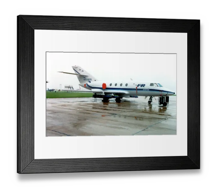 Framed Print : Dassault Falcon 20DC N908FR Framed Print : Dassault Falcon 20DC N908FR