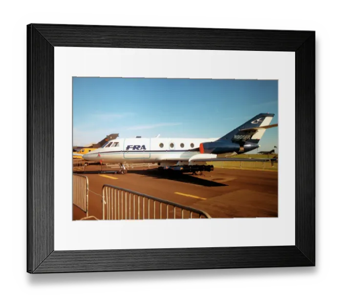 Framed Print : Dassault Falcon 20DC N909FR Framed Print : Dassault Falcon 20DC N909FR