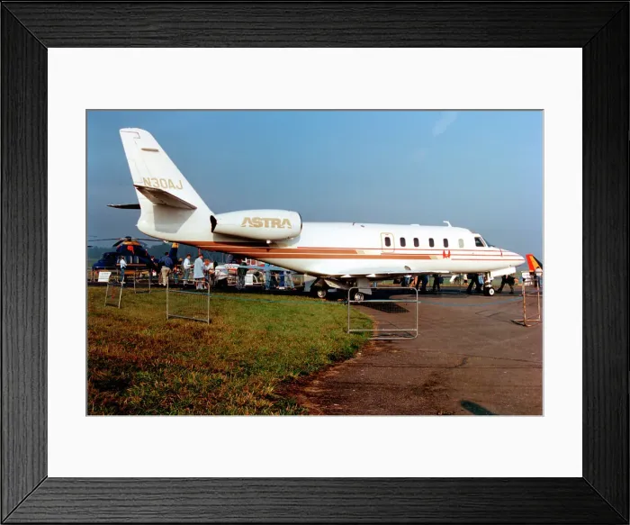 Framed Print : IAI 1125 Astra N30AJ Framed Print : IAI 1125 Astra N30AJ