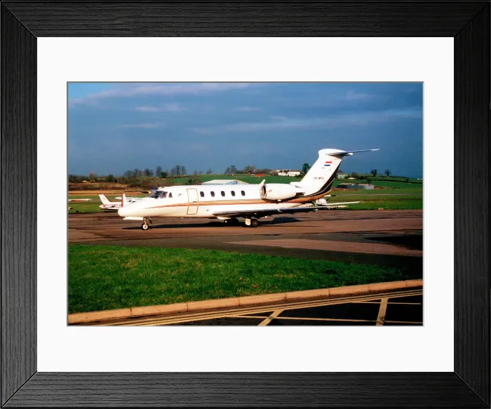 Framed Print : Cessna 650 Citation VI PH-MFX