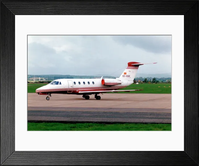 Framed Print : Cessna 650 Citation III EC-EQX Framed Print : Cessna 650 Citation III EC-EQX