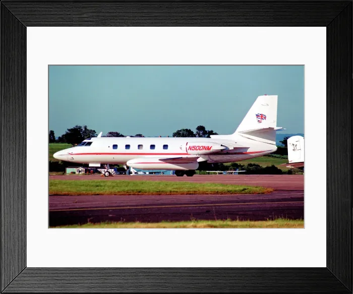 Framed Print : Lockheed L-1329 JetStar II N500NM Framed Print : Lockheed L-1329 JetStar II N500NM
