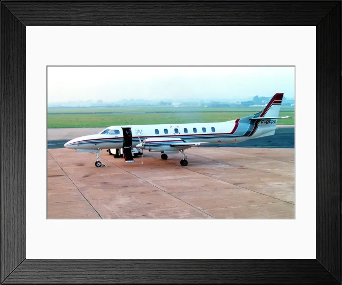 Framed Print : Swearingen SA226-AT Merlin IVA F-GFPR Framed Print : Swearingen SA226-AT Merlin IVA F-GFPR