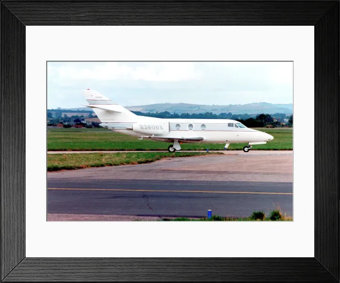 Framed Print : Dassault Falcon 10 N3699X Framed Print : Dassault Falcon 10 N3699X
