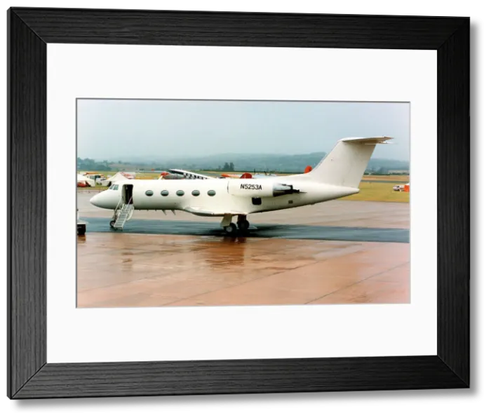 Framed Print : Grumman G-1159 Gulfstream II N5253A Framed Print : Grumman G-1159 Gulfstream II N5253A