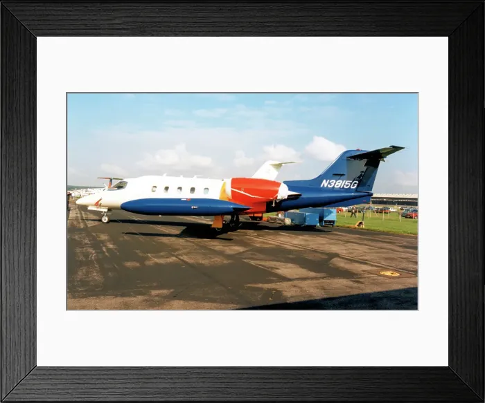 Framed Print : Learjet 35A N3815G Framed Print : Learjet 35A N3815G