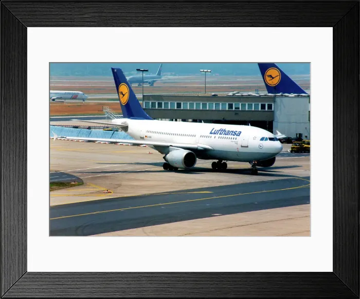 Framed Print : Airbus A310-304 D-AIDE Speyer Framed Print : Airbus A310-304 D-AIDE Speyer