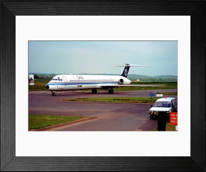 Framed Print : McDonnell Douglas MD-83 EC-EZU Framed Print : McDonnell Douglas MD-83 EC-EZU