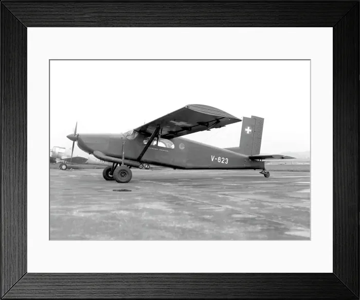 Framed Print : Pilatus PC-6 Porter V-623 Framed Print : Pilatus PC-6 Porter V-623