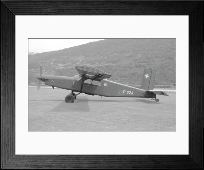 Framed Print : Pilatus PC-6 Turbo Porter V-623 Framed Print : Pilatus PC-6 Turbo Porter V-623