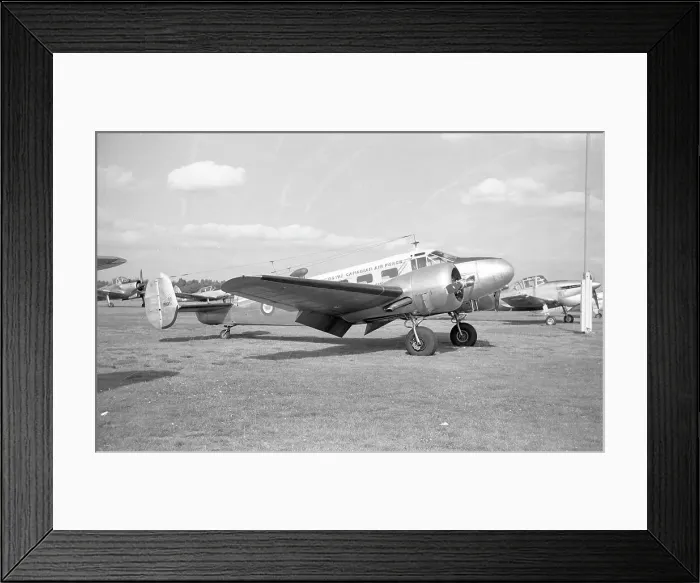 Framed Print : Beech Expeditor 3TM 1595 Framed Print : Beech Expeditor 3TM 1595